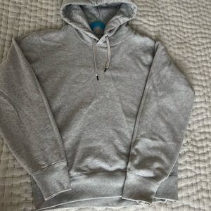grey hoodie uniqlo